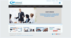 Desktop Screenshot of cbtinfotech.com